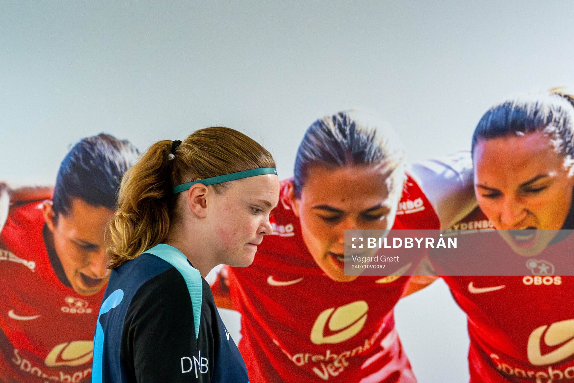 Signe Gaupset of the Norwegian women's national football