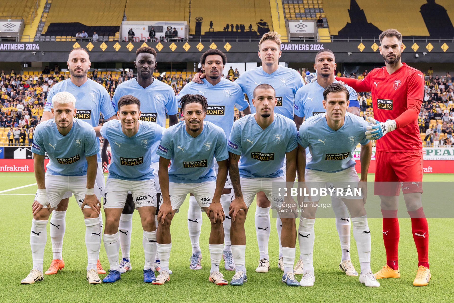 The starting eleven of Pafos