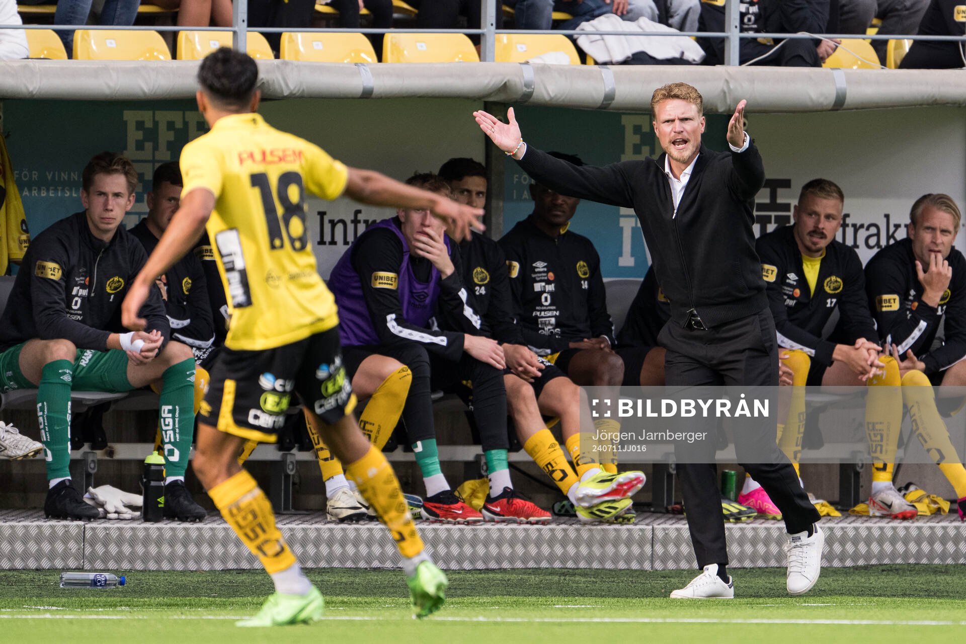 Manager Oscar Hiljemark of Elfsborg