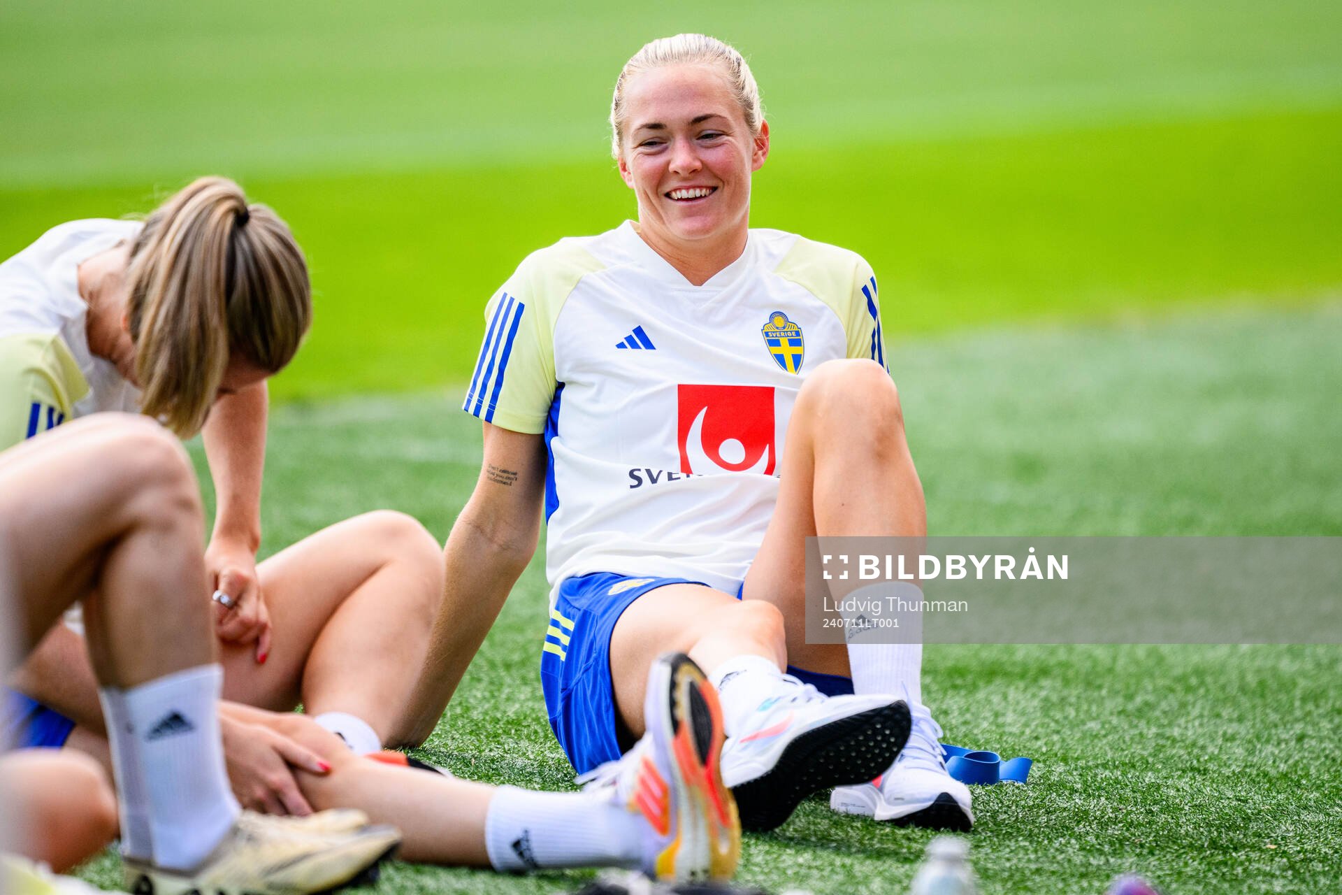 Magdalena Eriksson of Sweden of the Swedish women's