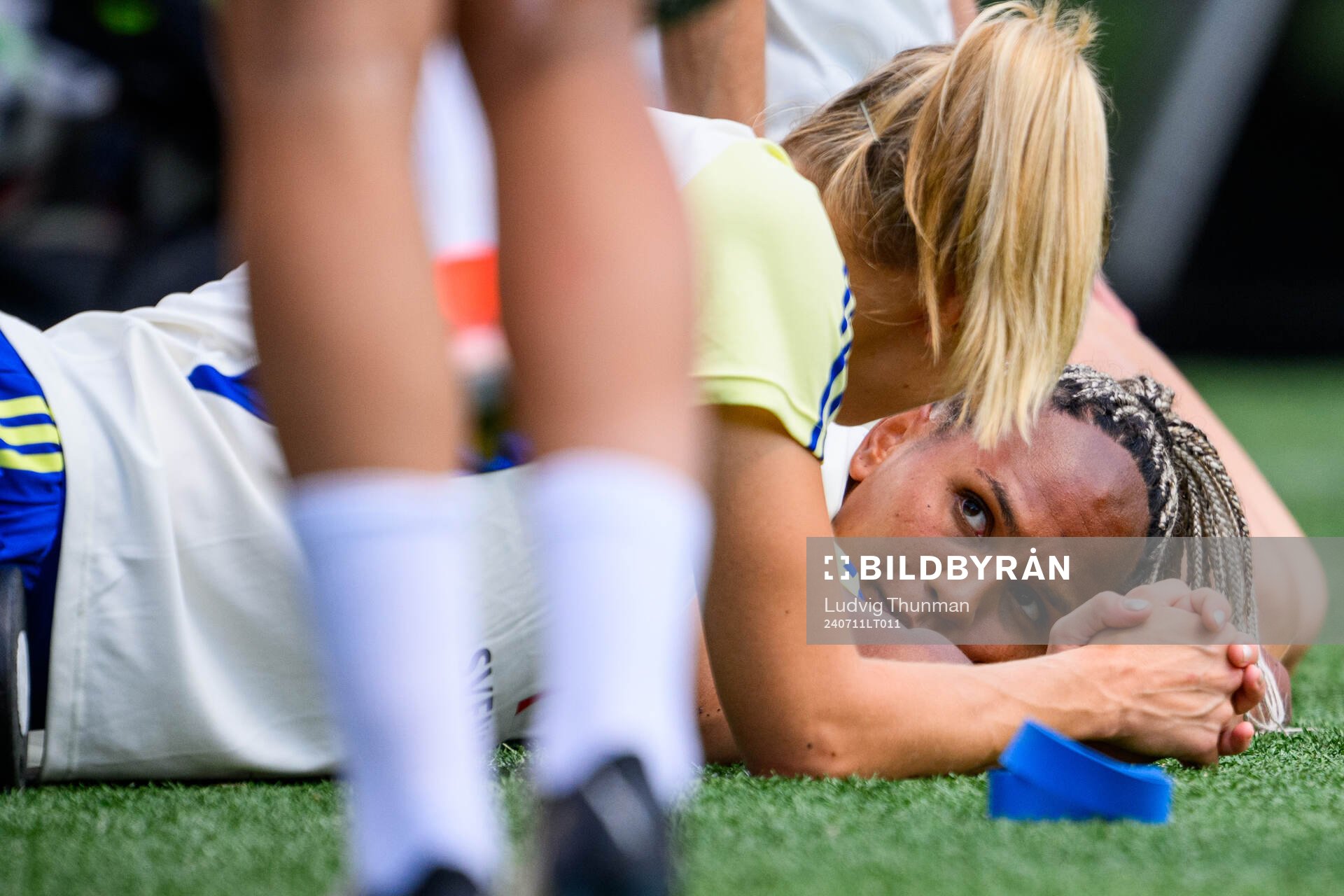 Madelen Janogy of the Swedish women's national football team