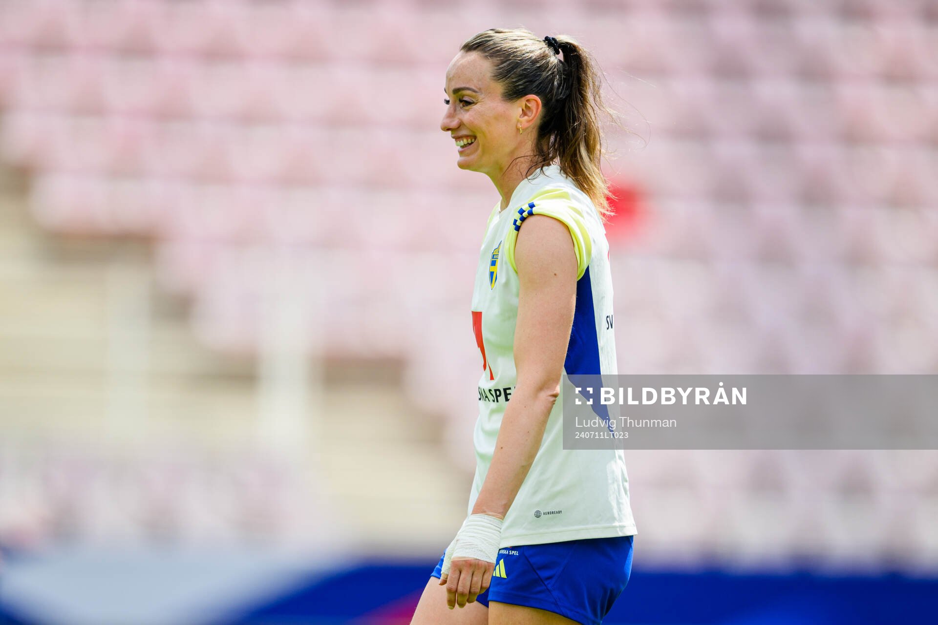 Kosovare Asllani of the Swedish women's national football