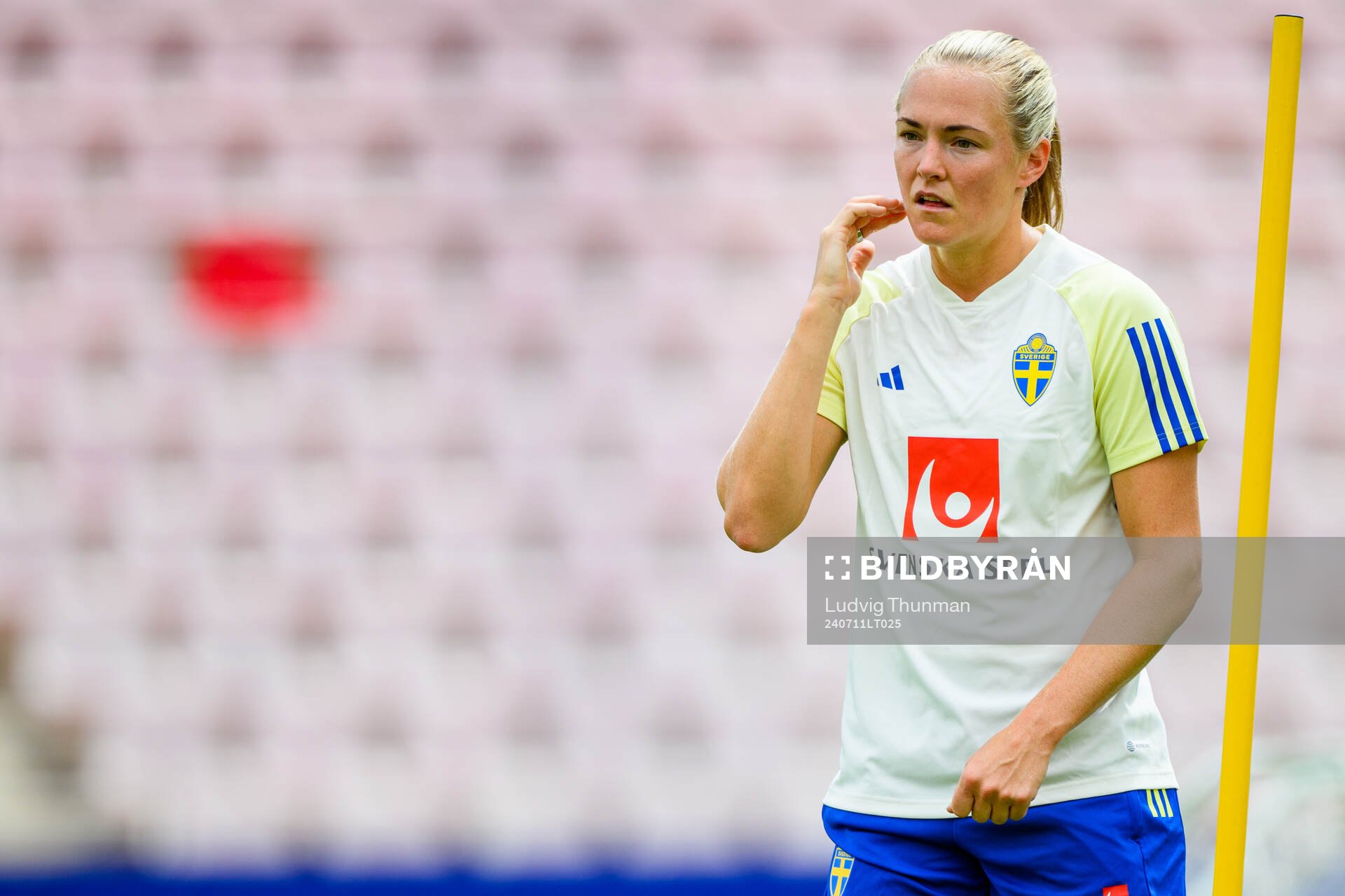 Magdalena Eriksson of the Swedish women's national football