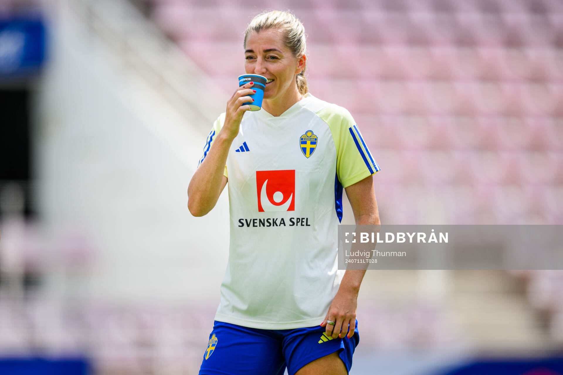 Linda Sembrant of the Swedish women's national football