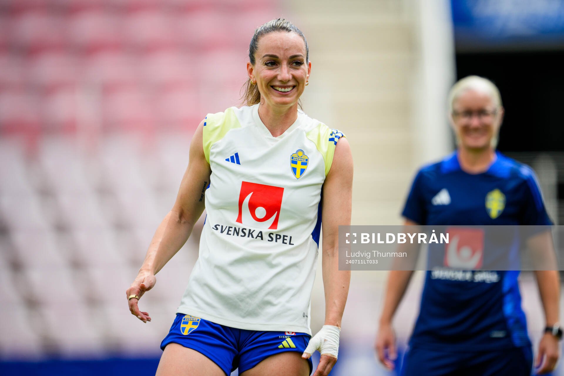 Kosovare Asllani of the Swedish women's national football