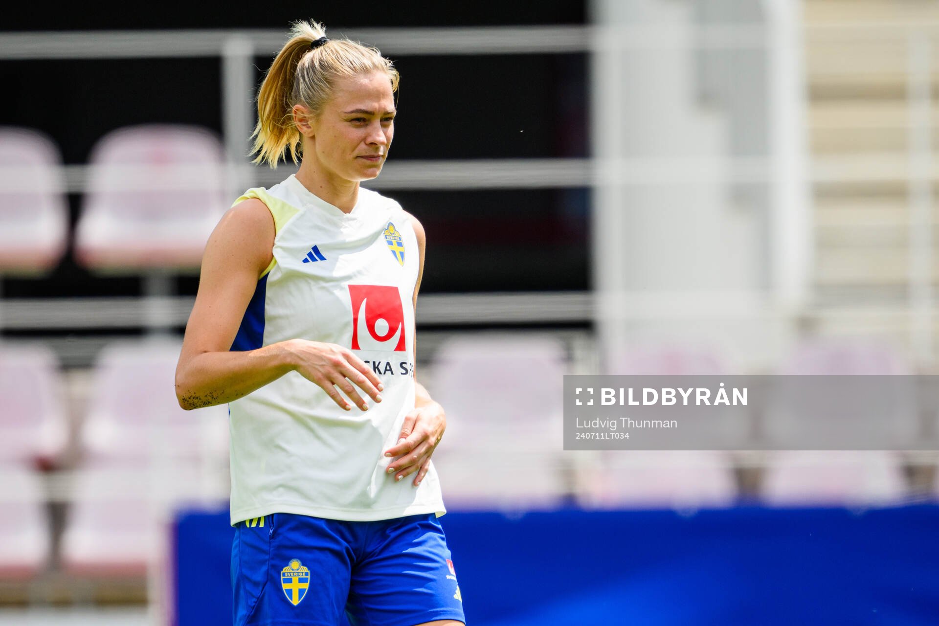 Fridolina Rolfö of the Swedish women's national football