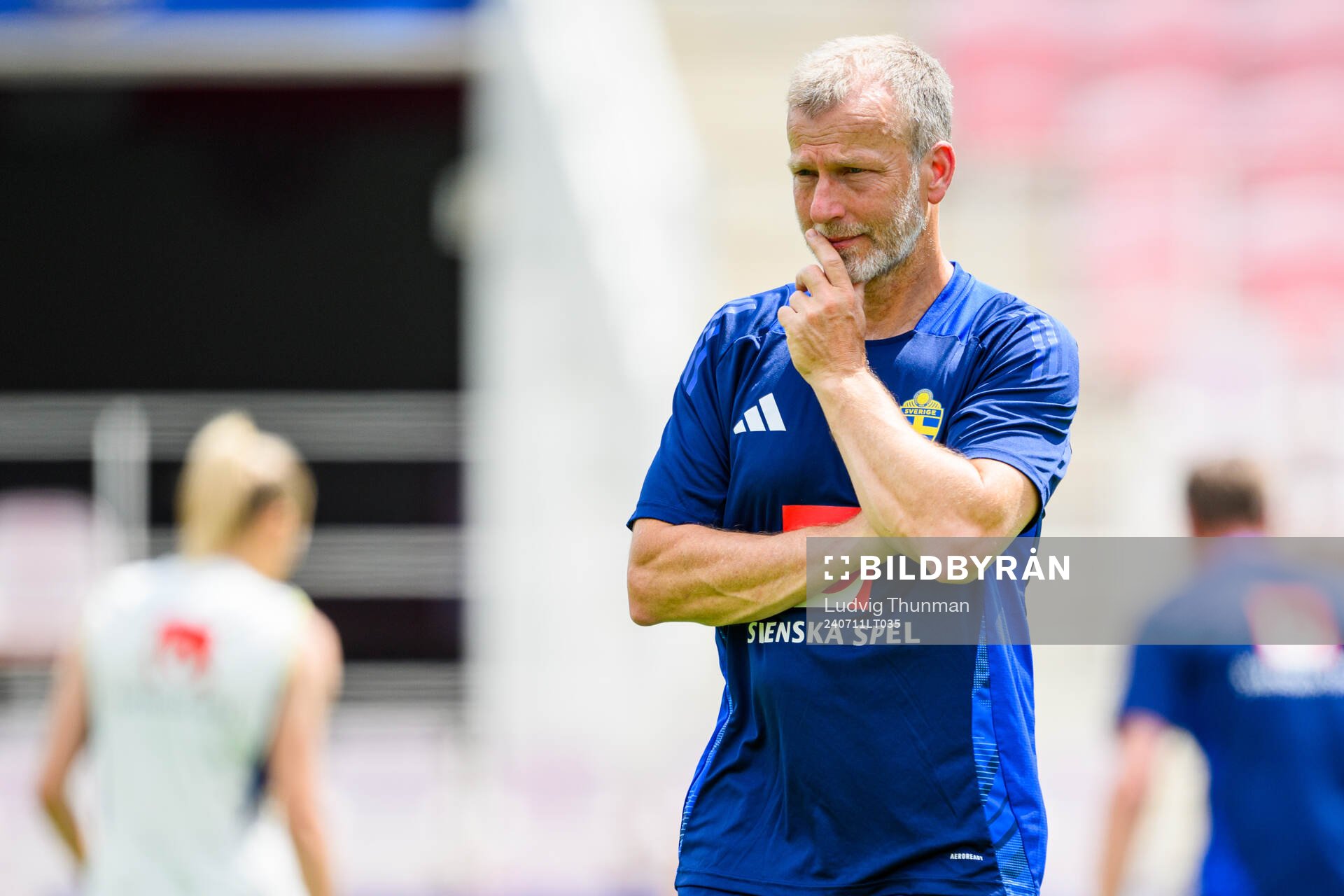 Performance manager Pontus Ekblom of the Swedish women's