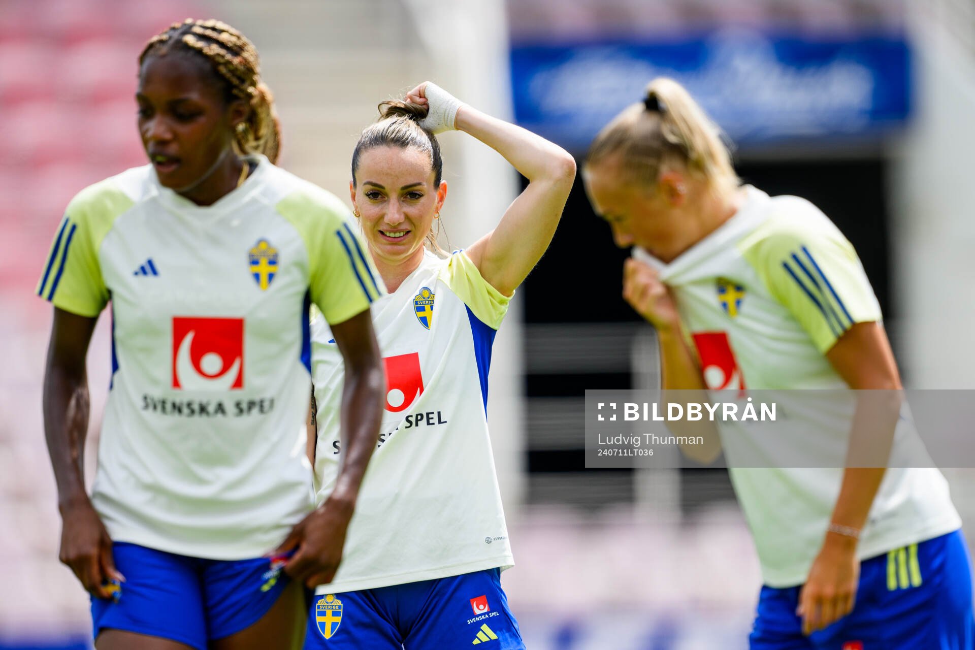 Kosovare Asllani of the Swedish women's national football