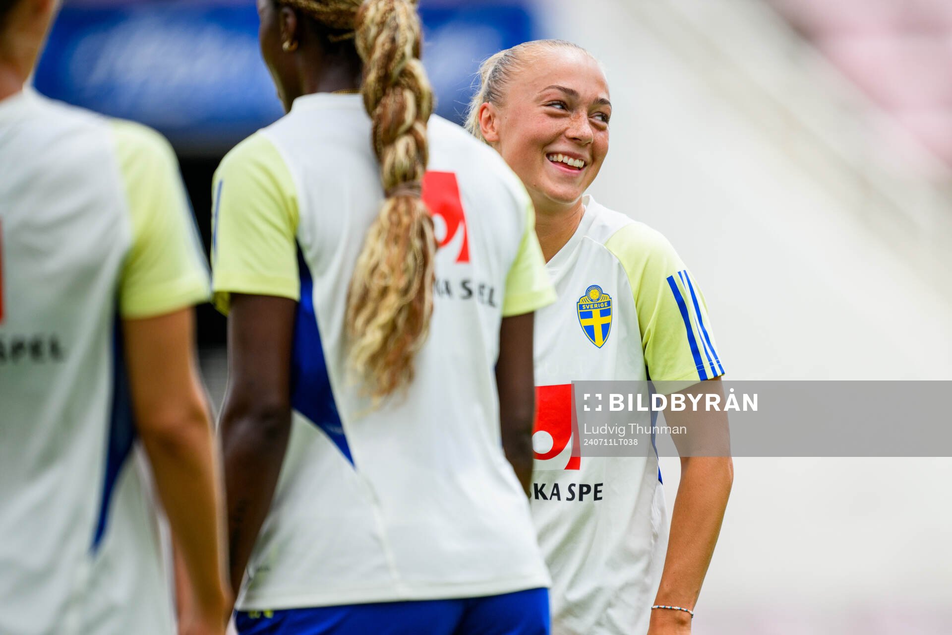 Hanna Bennison of the Swedish women's national football