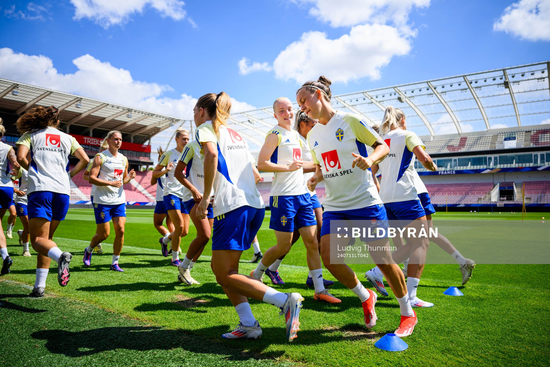 Anna Sandberg of the Swedish women's national football team