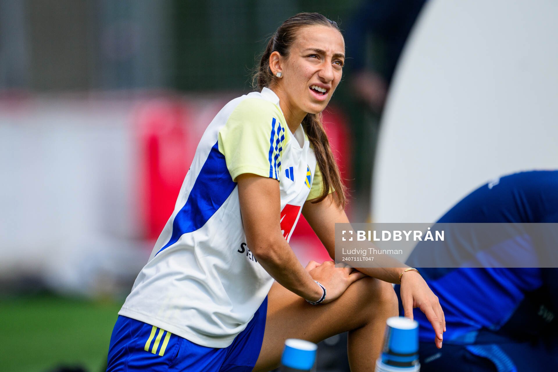 Rusul Rosa Kafaji of the Swedish women's national football