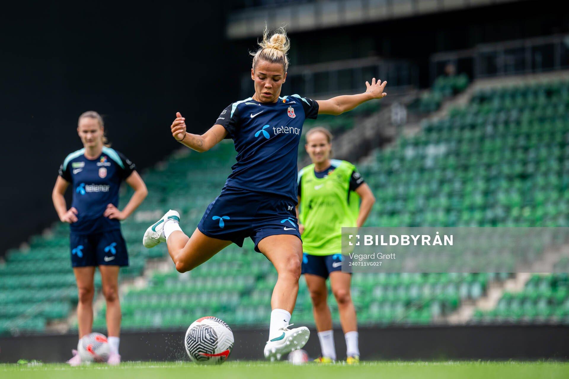 Celin Bizet Ildhusøy of the Norwegian women's national