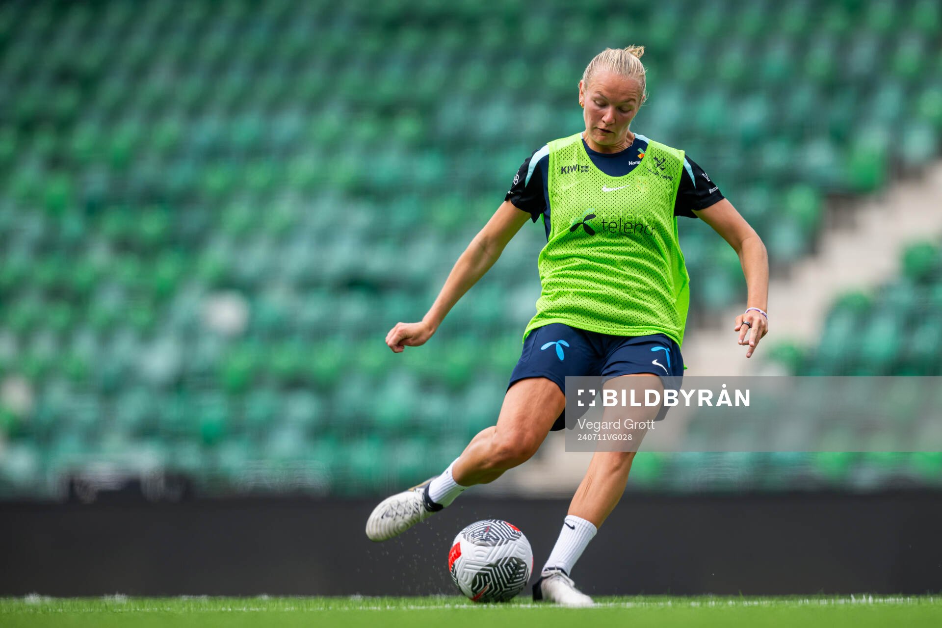 Frida Maanum of the Norwegian women's national football team