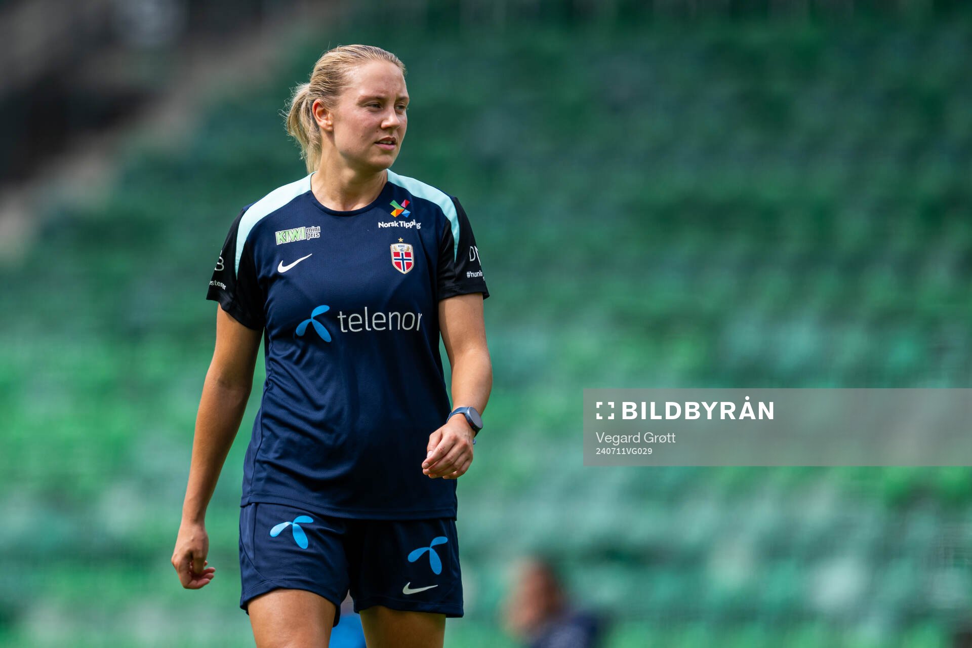 Lisa Fjeldstad Naalsund of the Norwegian women's national