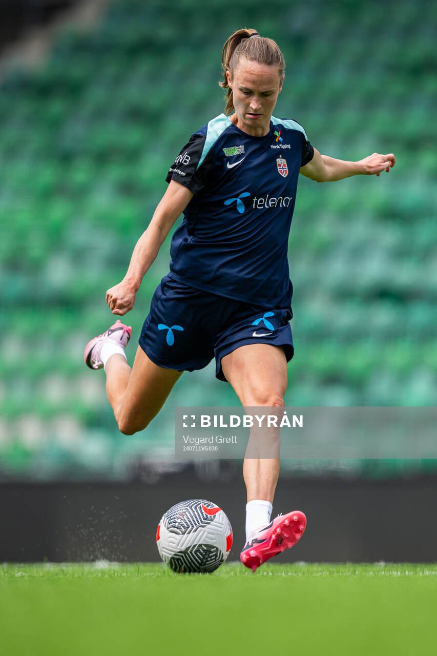 Caroline Graham Hansen of the Norwegian women's national