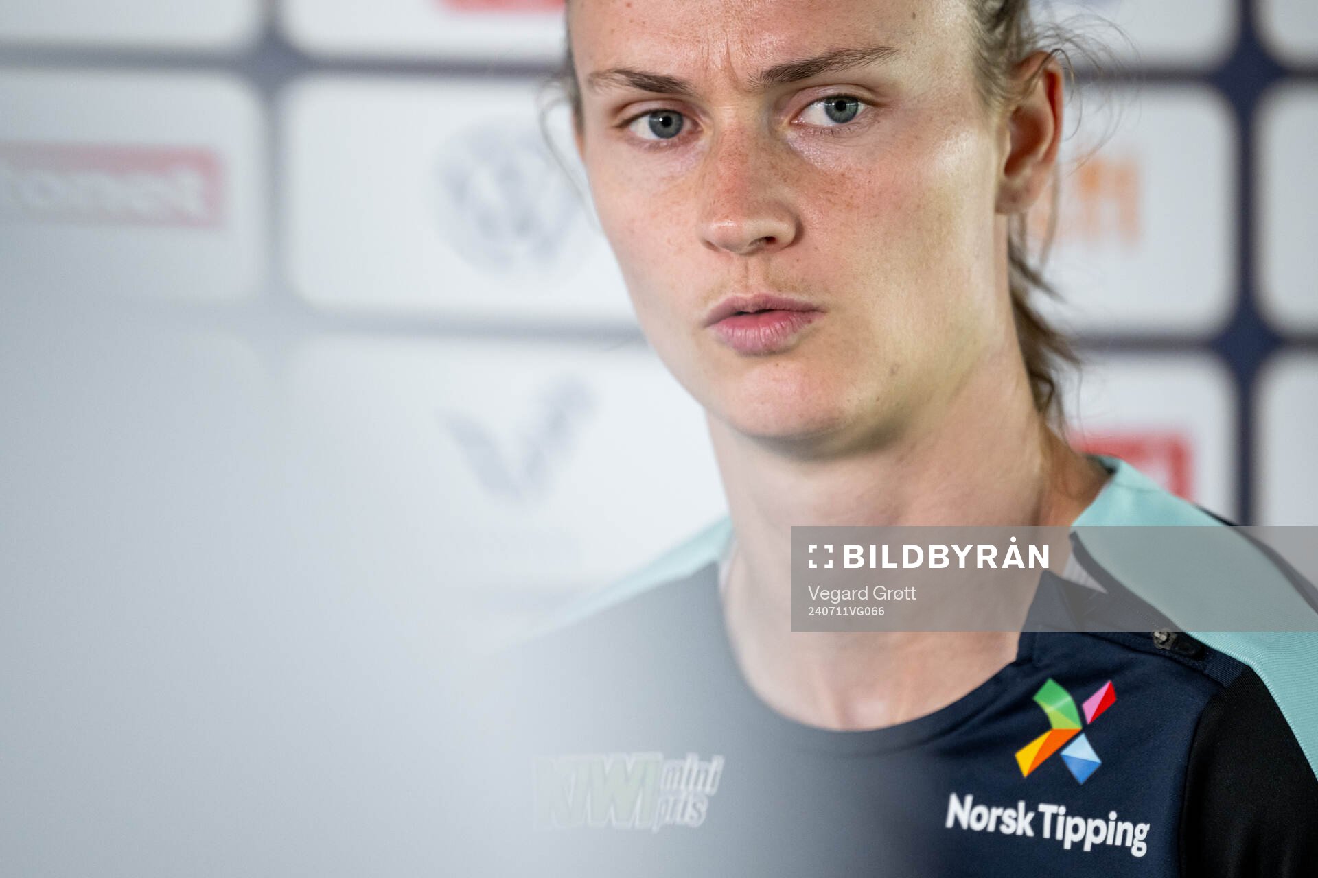 Caroline Graham Hansen of the Norwegian women's national