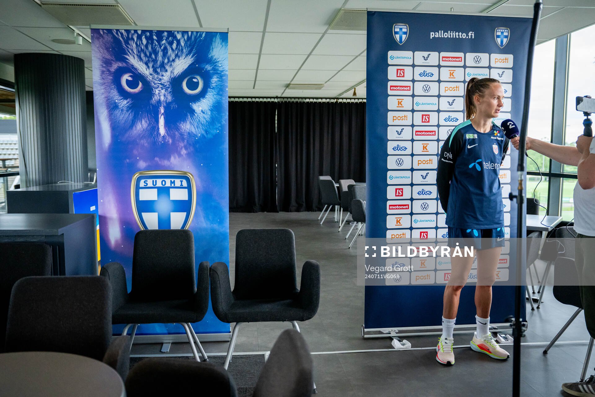 Caroline Graham Hansen of the Norwegian women's national