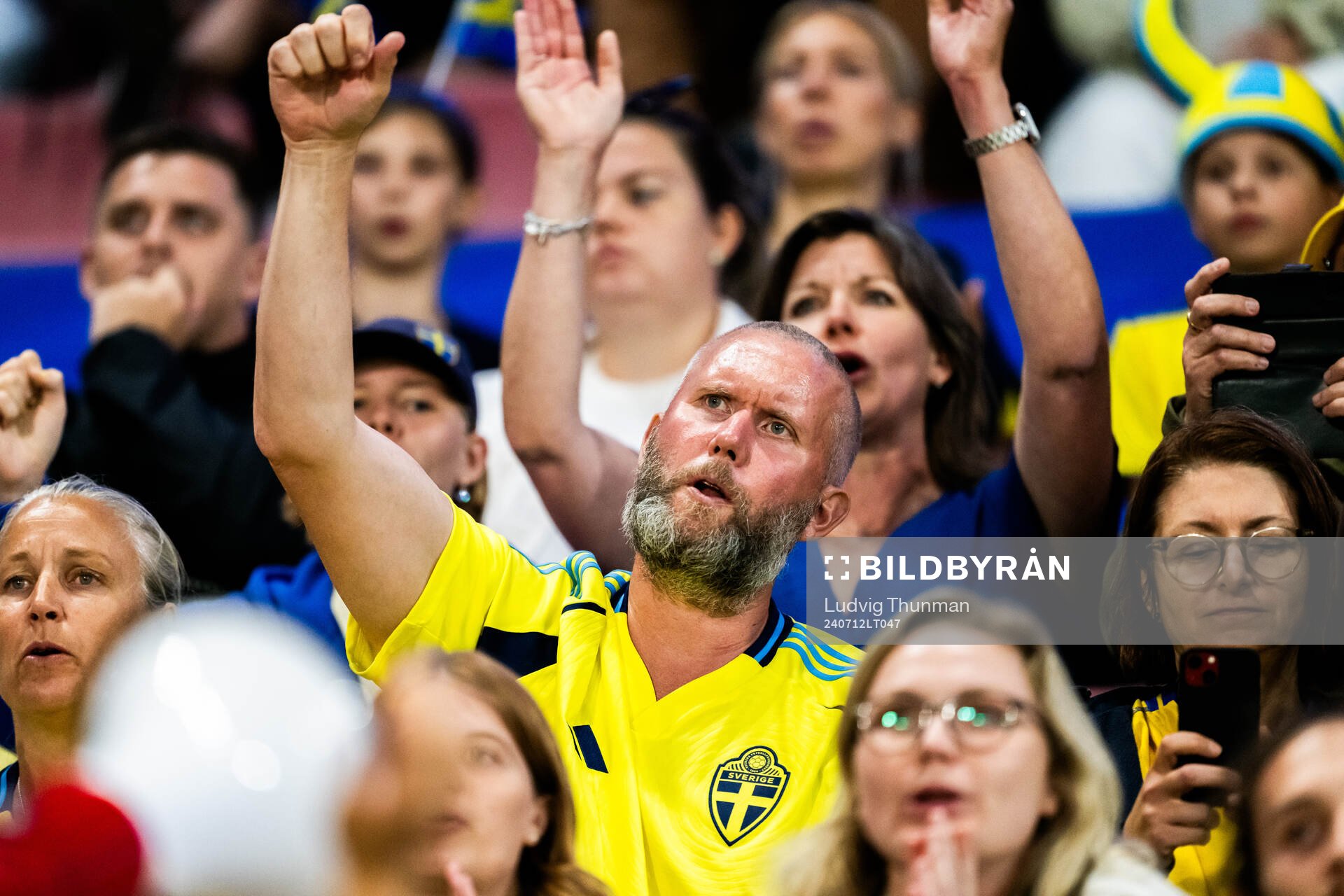 Swedish supporters