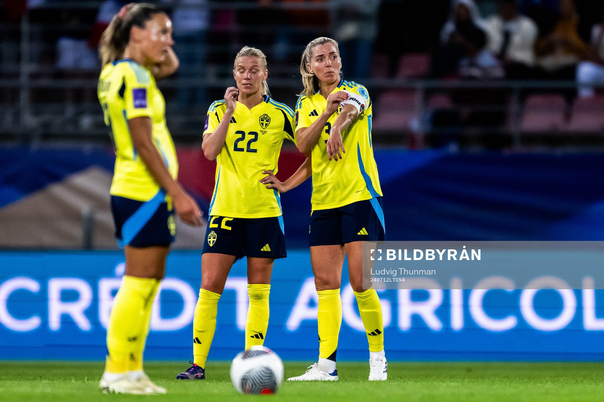 Johanna Rytting Kaneryd, Josefine Rybrink and Felicia