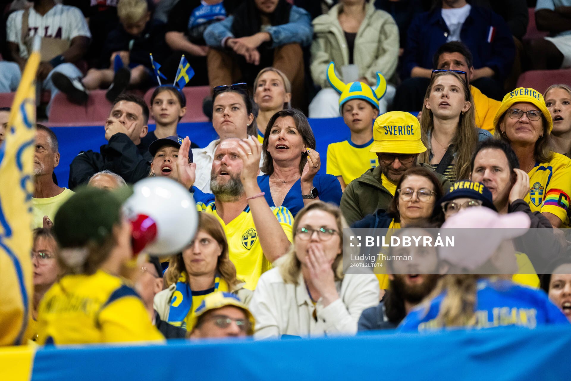 Supporters of Sweden