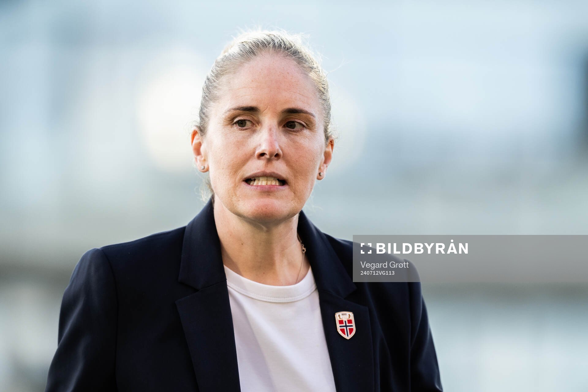 Head coach Gemma Grainger of Norway