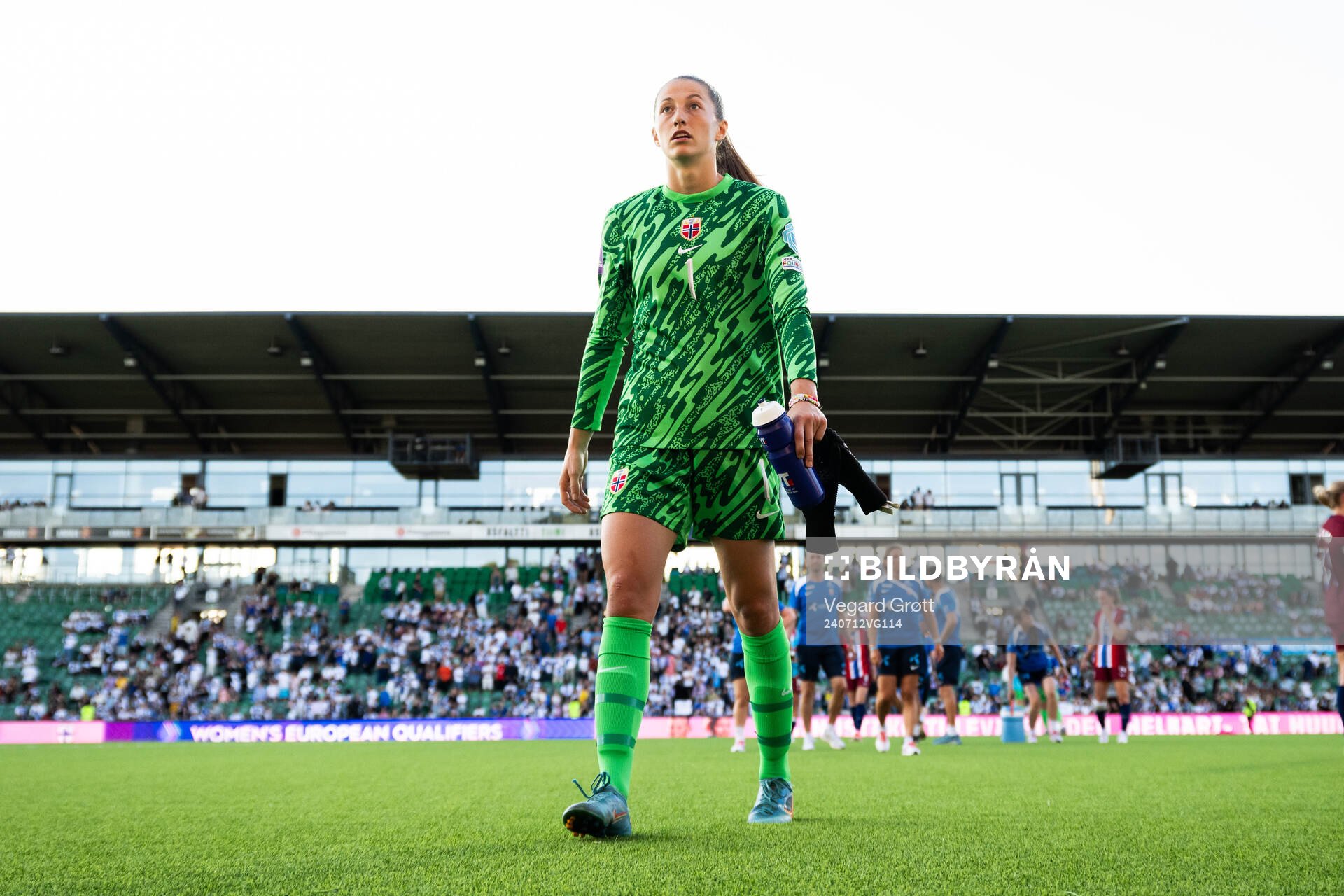 Goalkeeper Cecilie Fiskerstrand of Norway
