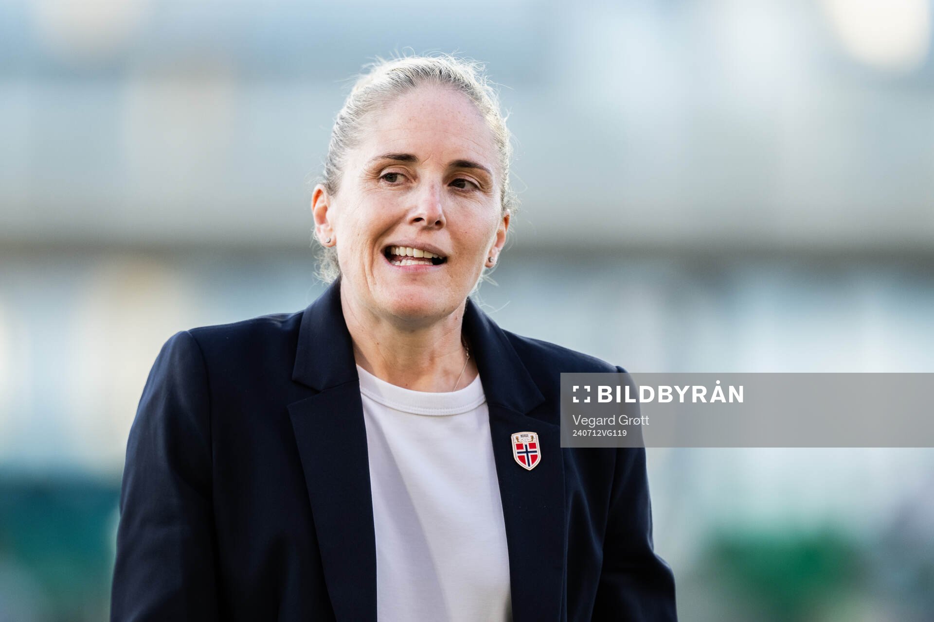 Head coach Gemma Grainger of Norway