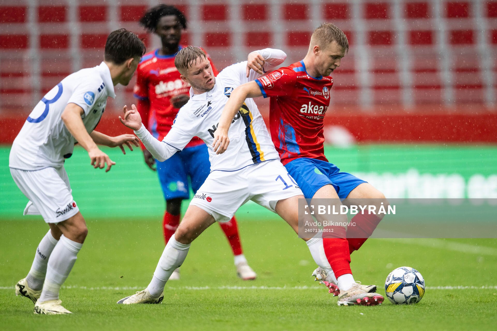 Köges Christian Tue och Helsingborgs William Westerlund