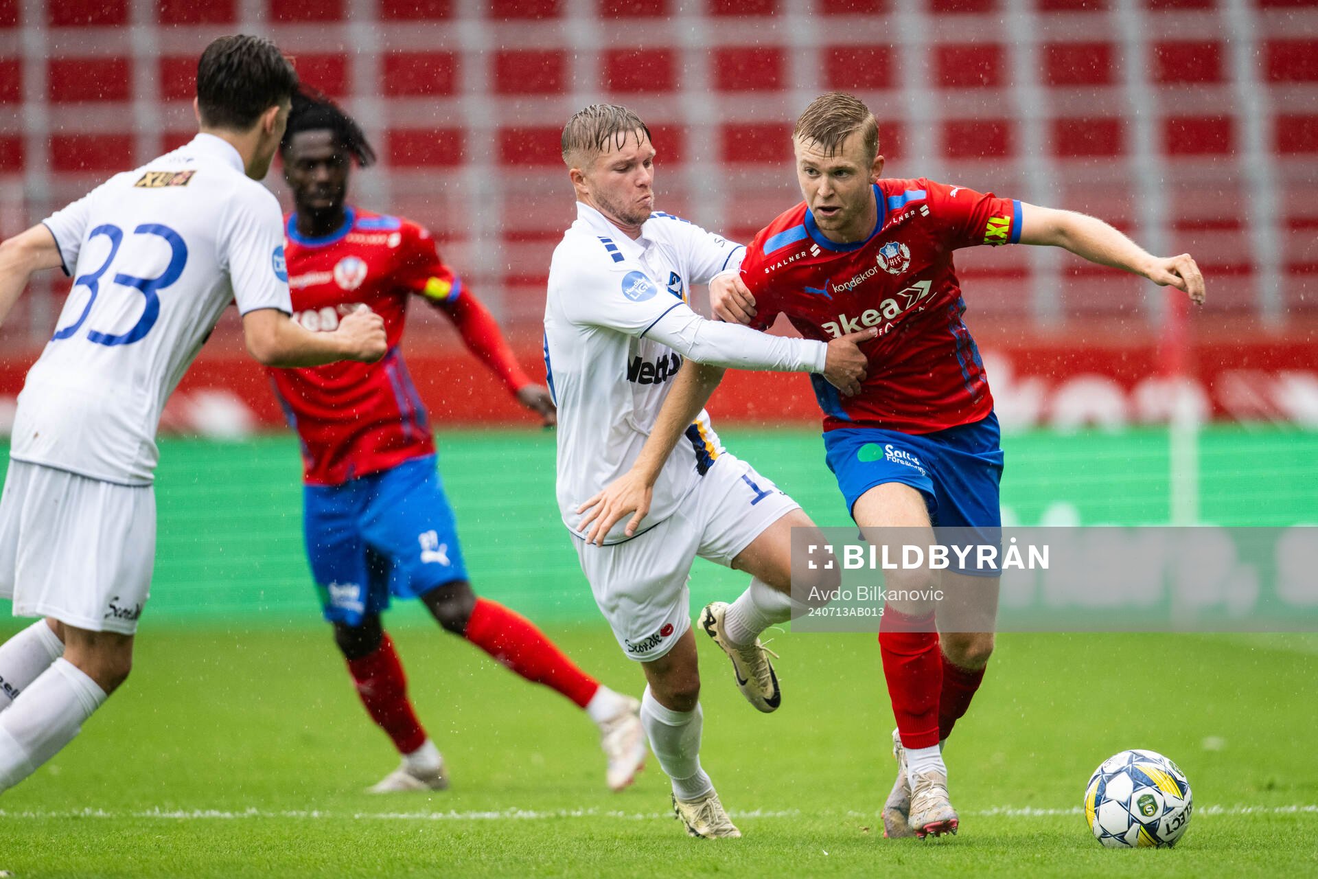 Köges Christian Tue och Helsingborgs William Westerlund