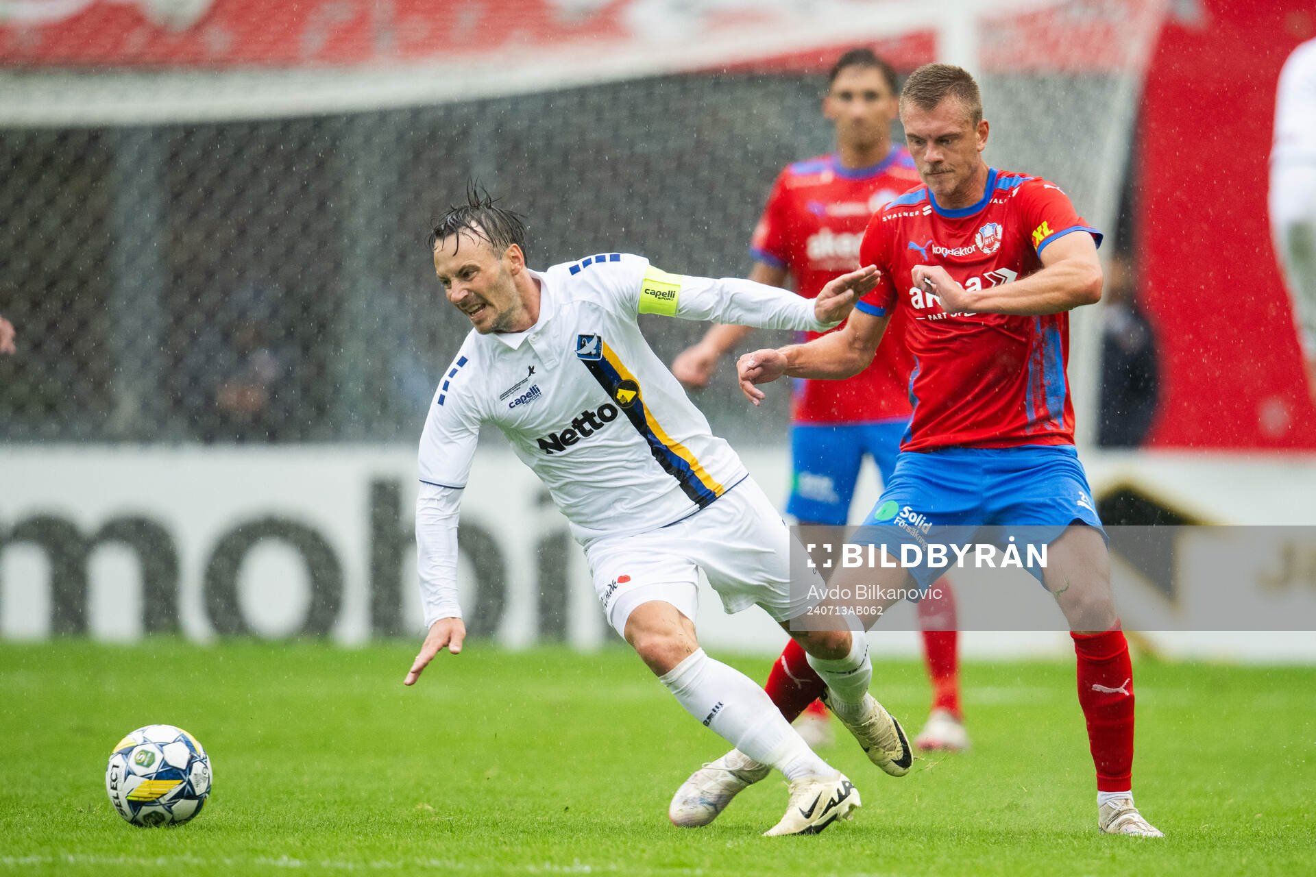 Helsingborgs Dennis Olsson och Köges Mike Jensen