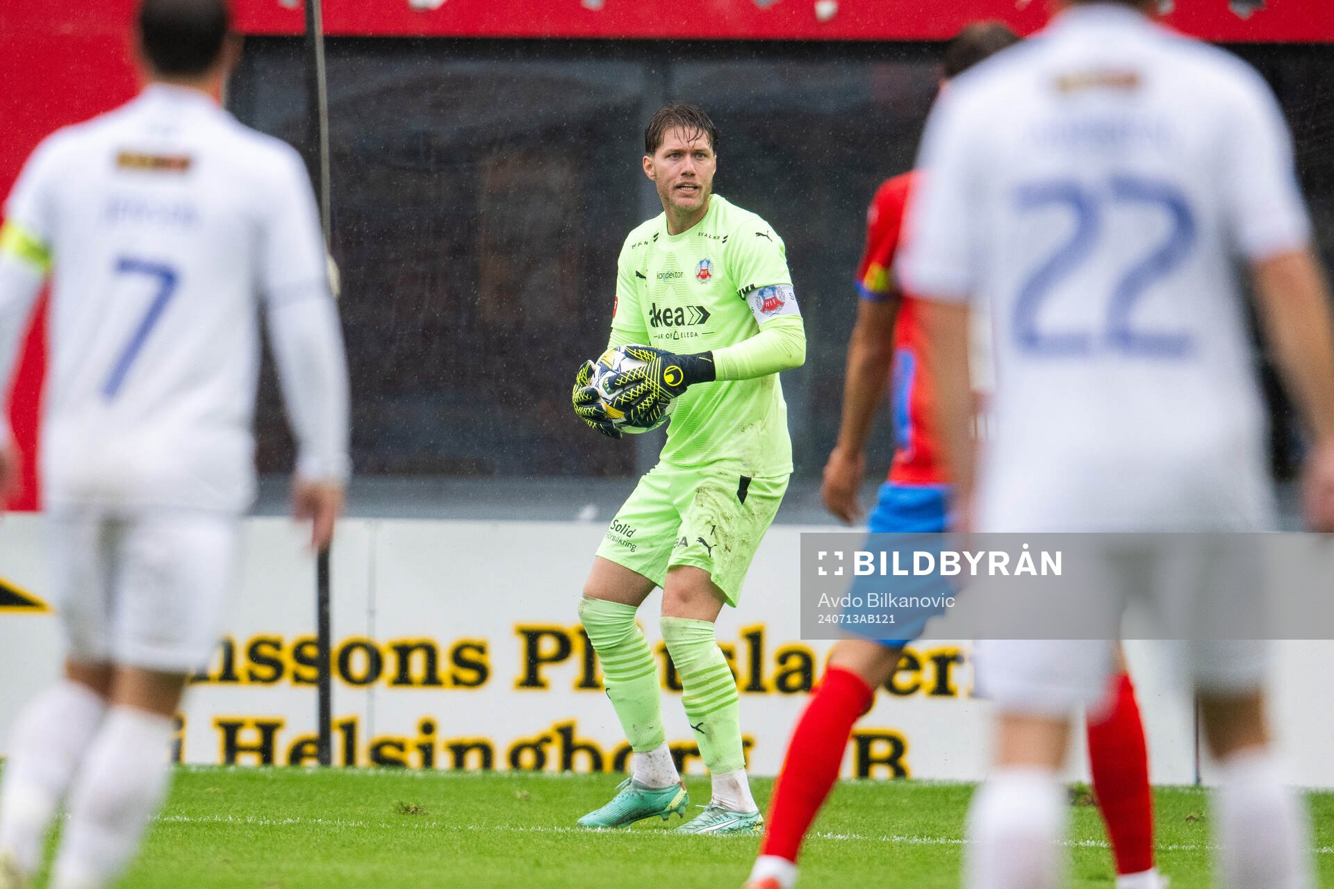 Helsingborgs målvakt Kalle Joelsson