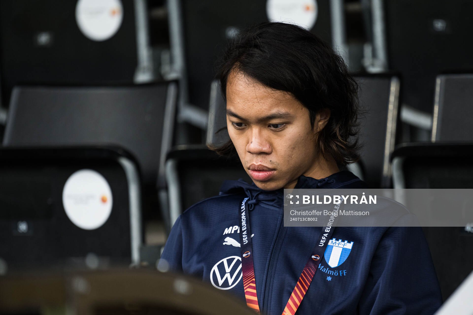 Malmö FFs analytiker Mak Pakhei
