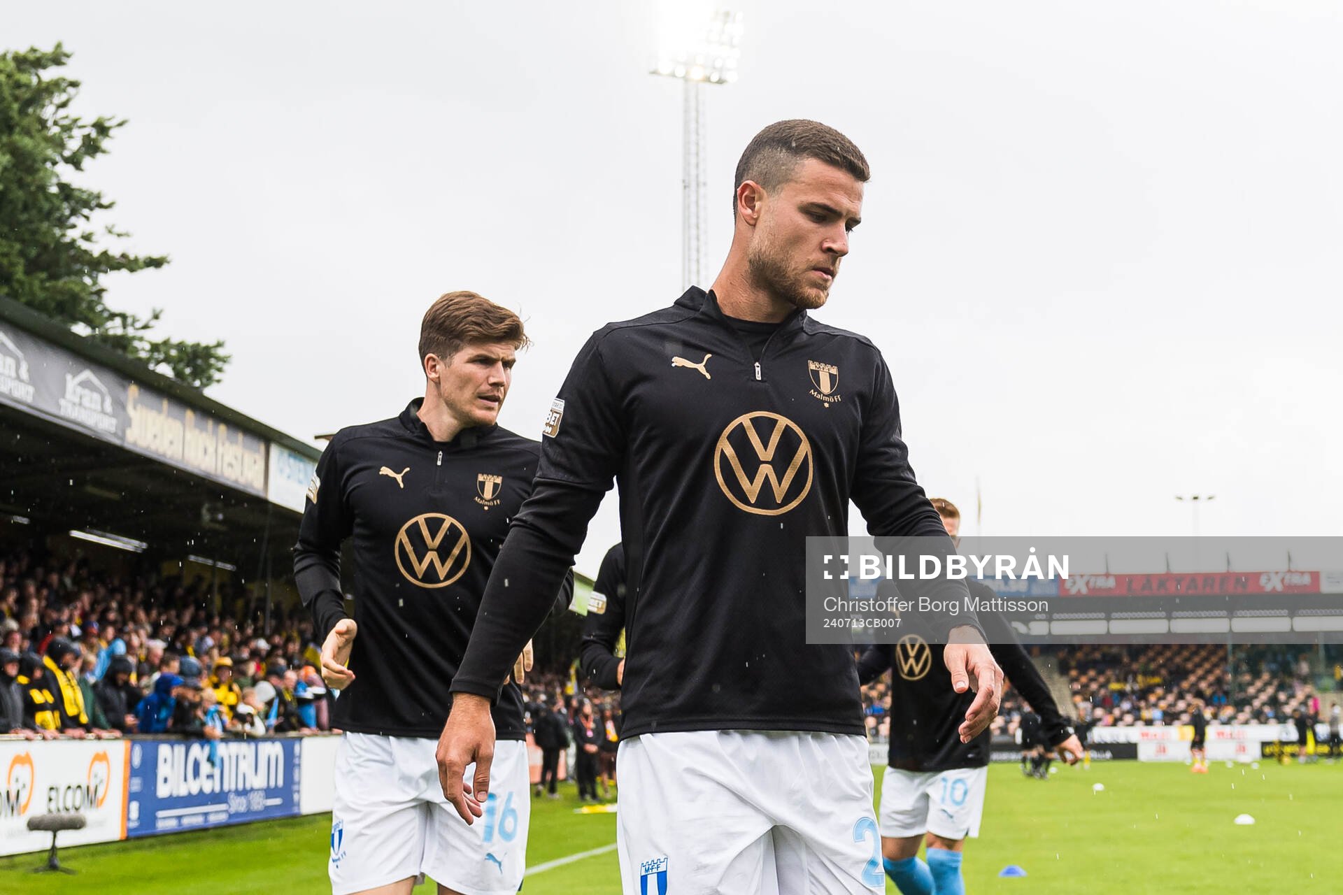 Malmö FFs Oliver Berg och Gabriel Busanello