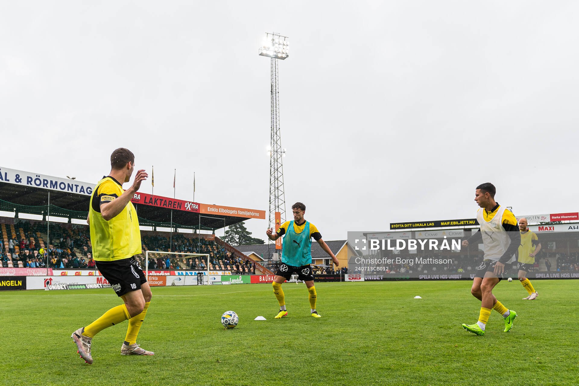 Mjällbys Jacob Bergström, Colin Rösler och Nicklas