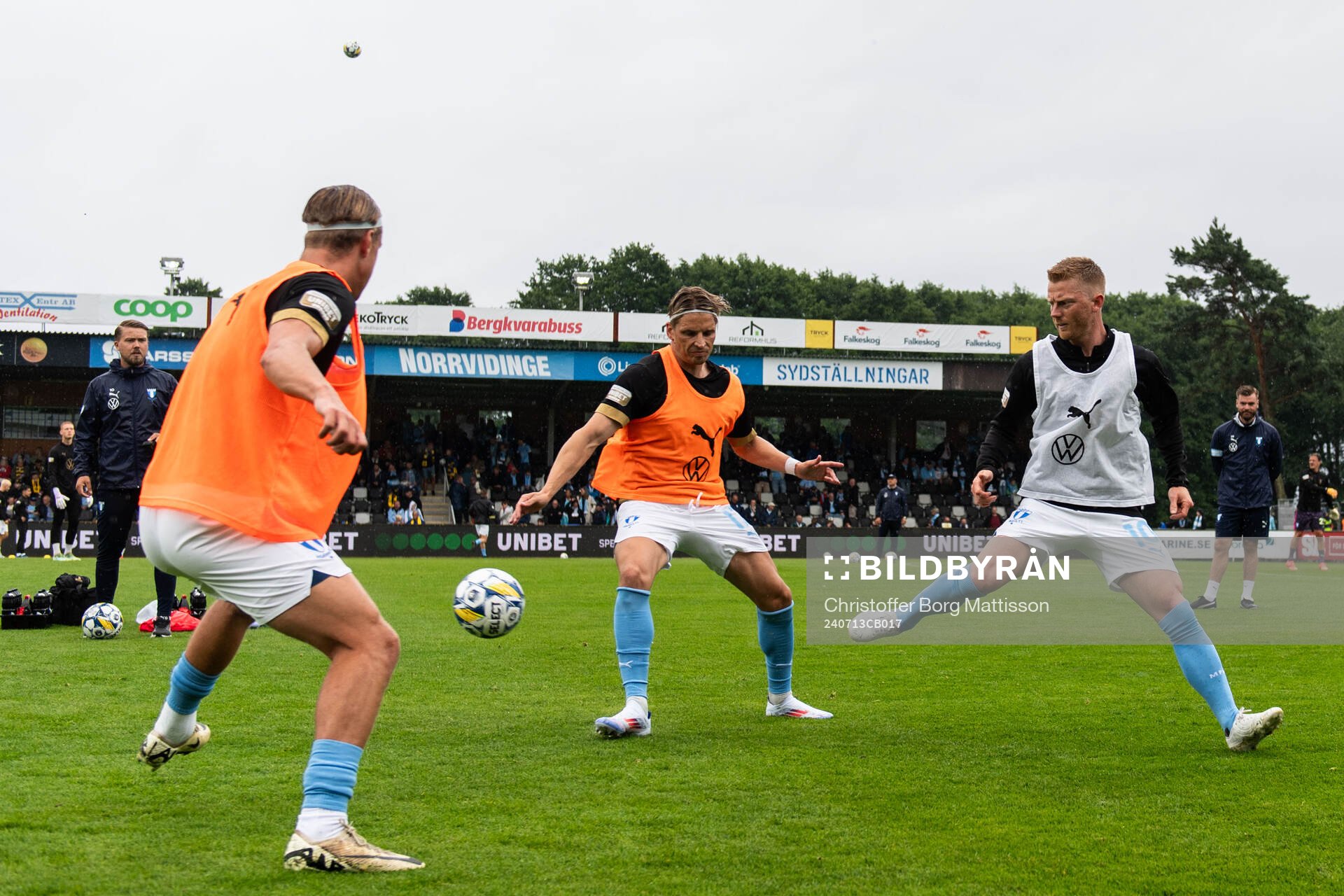 Malmö FFs Jens Stryger Larsen och Anders Christiansen