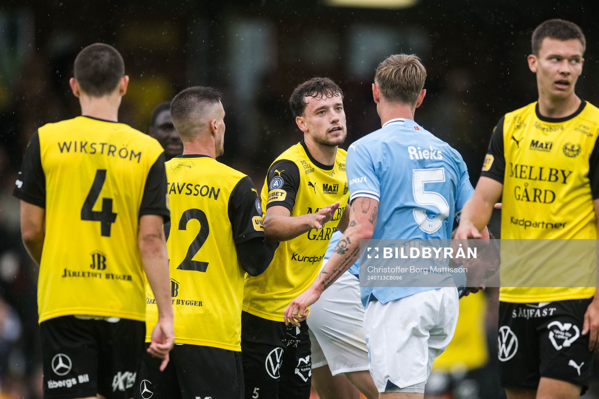 Mjällbys Colin Rösler och Malmö FFs Søren Rieks