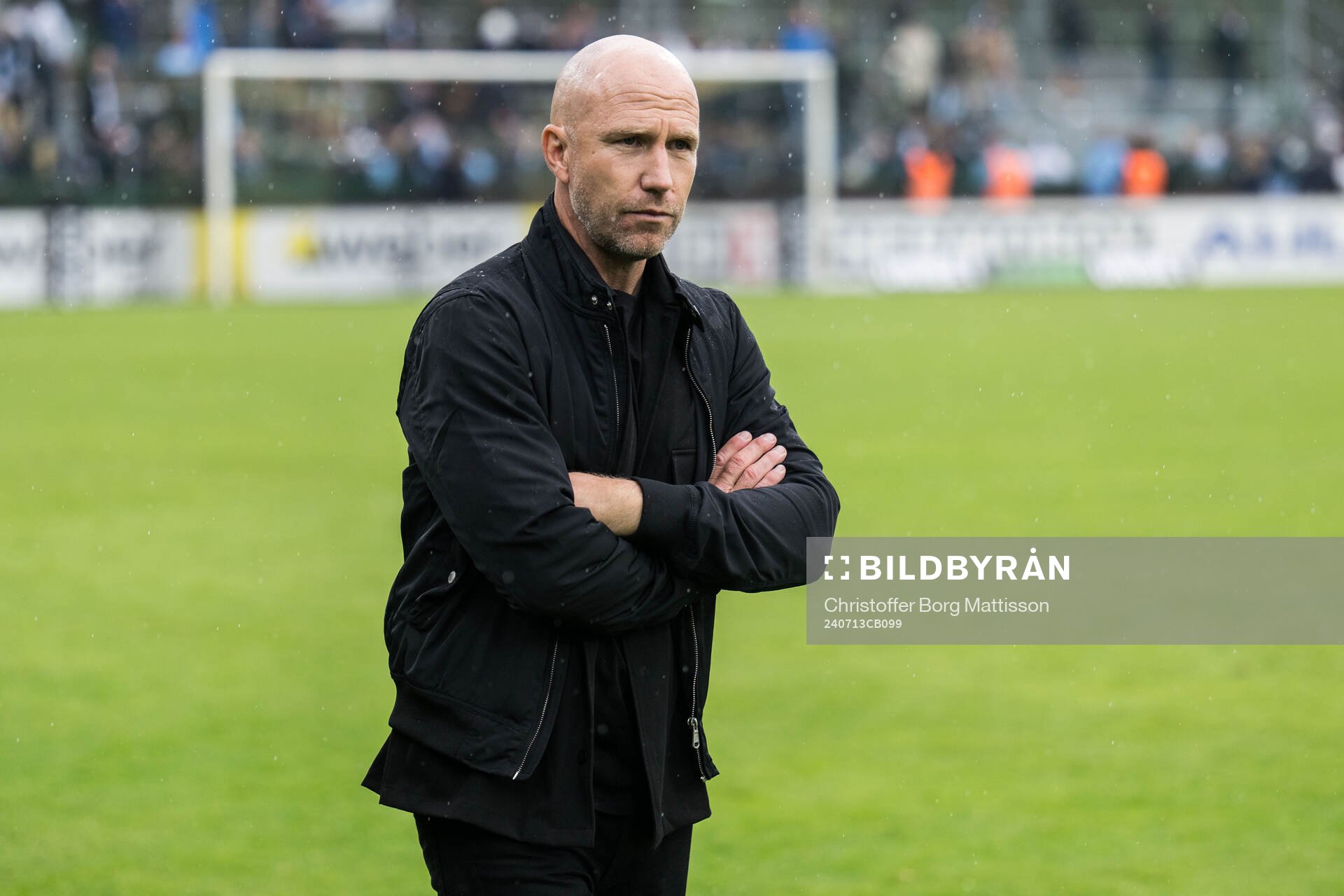 Malmö FFs tränare Henrik Rydström deppar