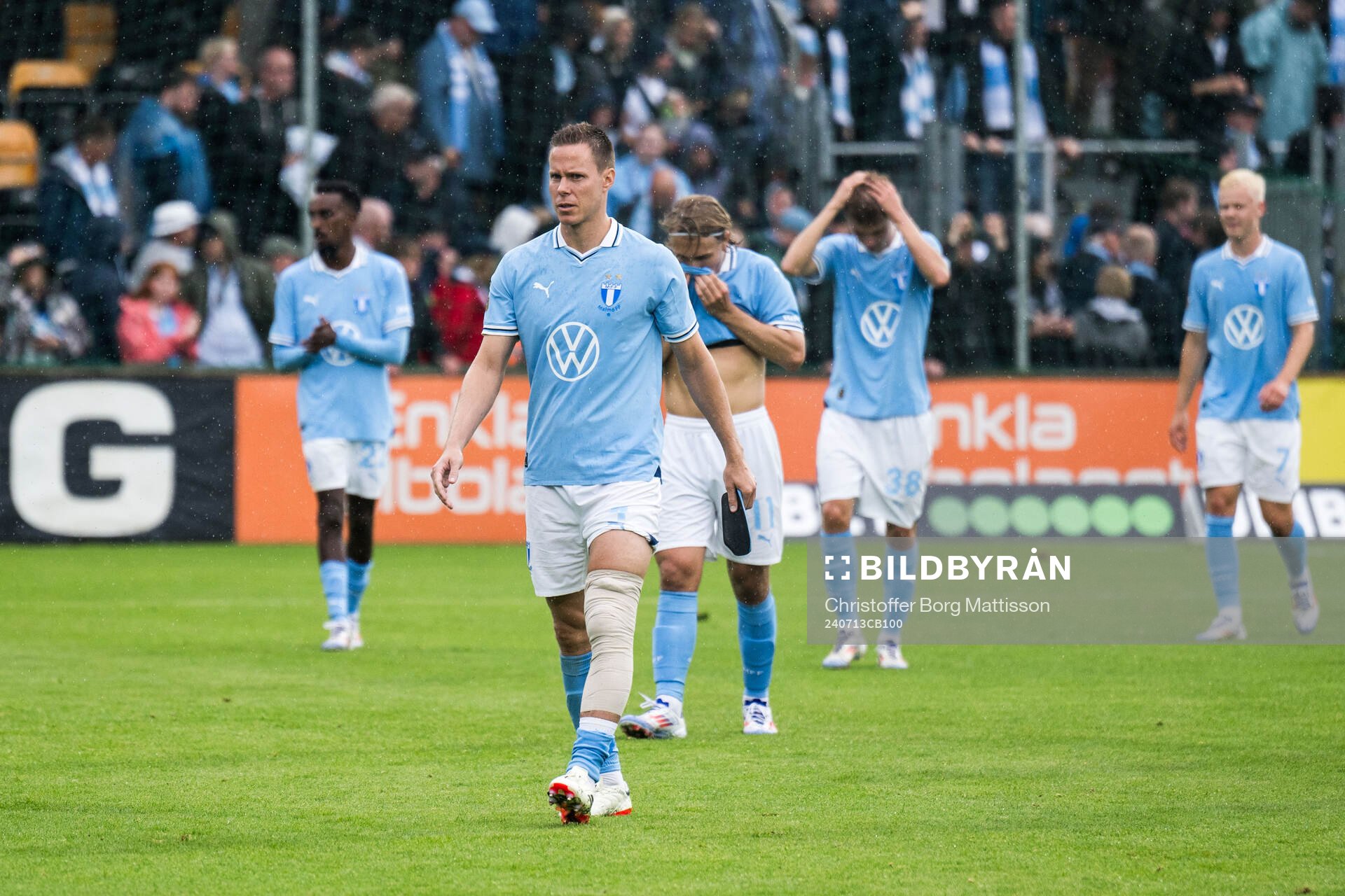 Malmö FFs Niklas Moisander deppar