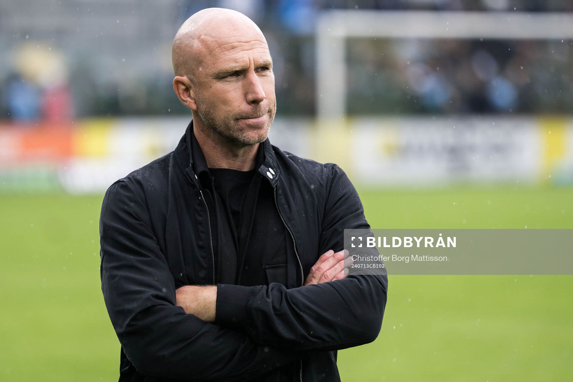 Malmö FFs tränare Henrik Rydström deppar