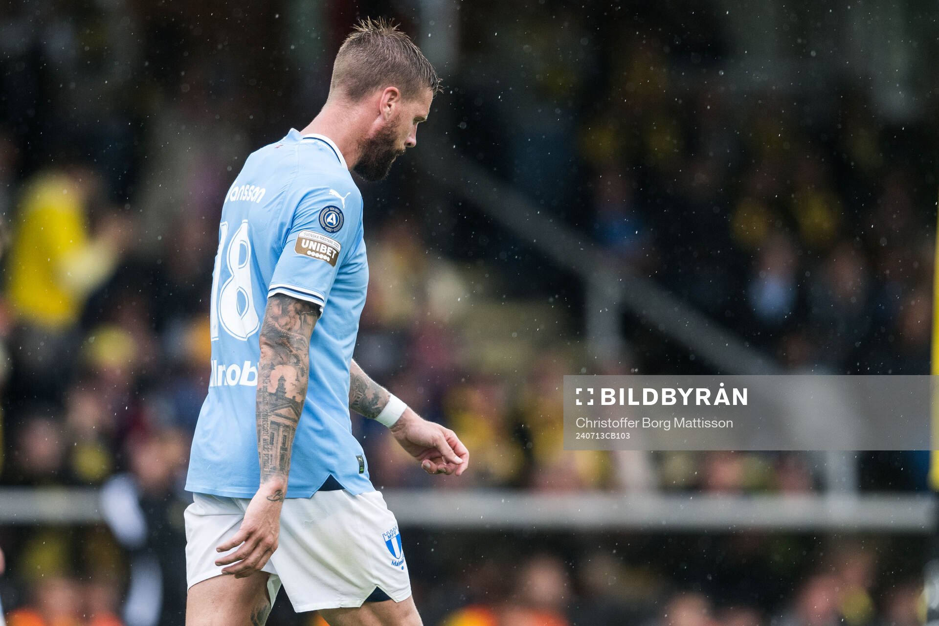 Malmö FFs Pontus Jansson deppar