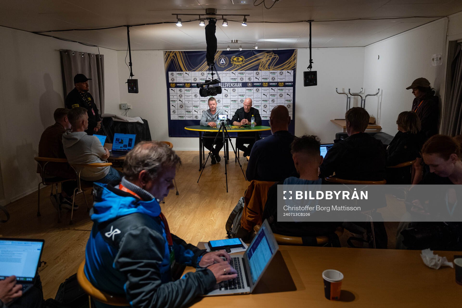 Mjällbys tränare Anders Torstensson och Malmö FFs