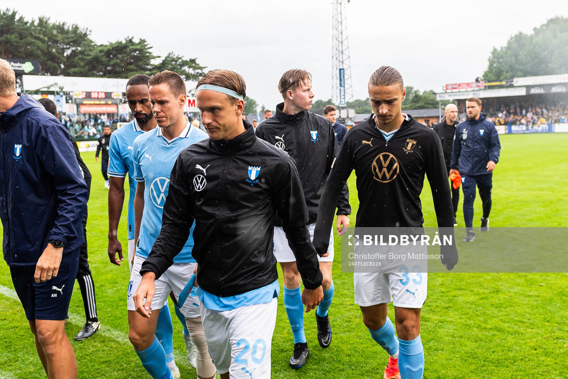 Malmö FFs Isaac Kiese Thelin, Niklas Moisander, Erik