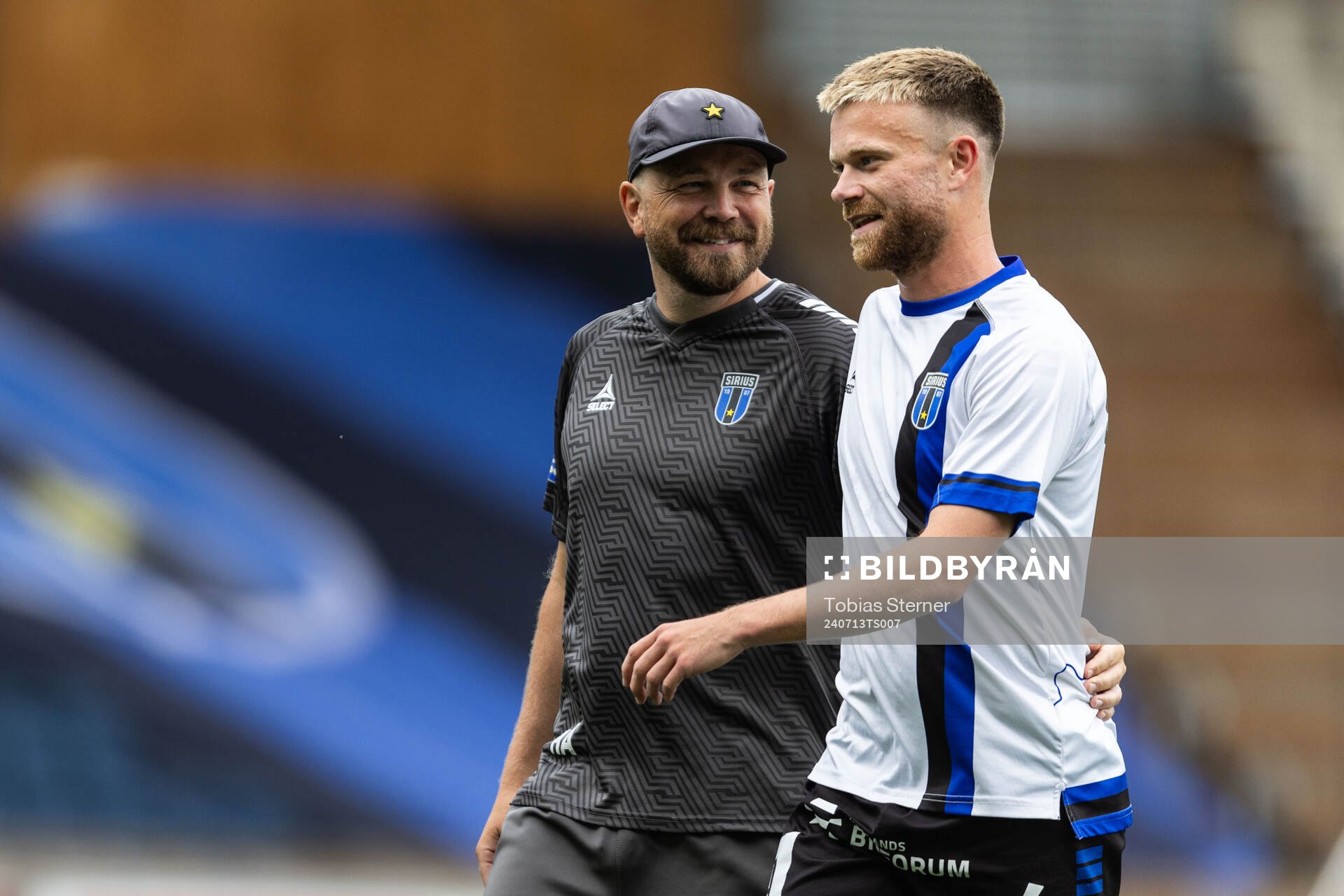 Sirius assisterande tränare Henrik Åhnstrand och Dennis