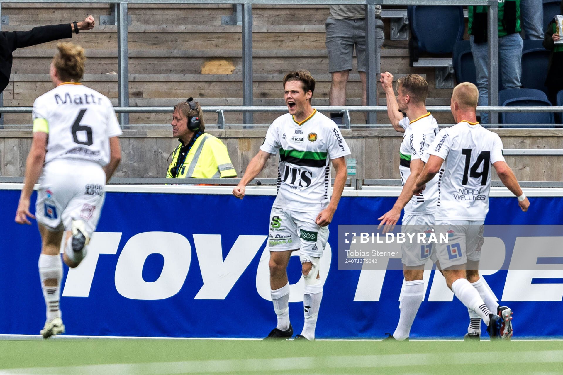 GAIS Axel Henriksson jublar