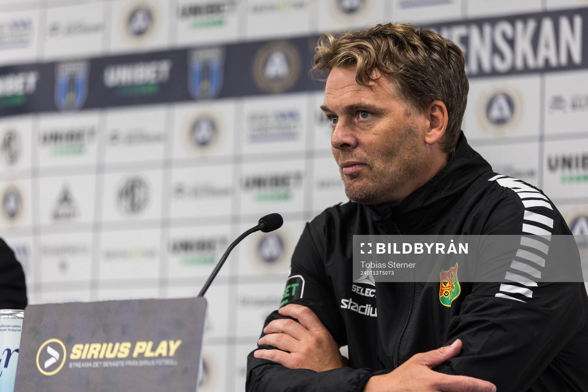 GAIS tränare Fredrik Holmberg