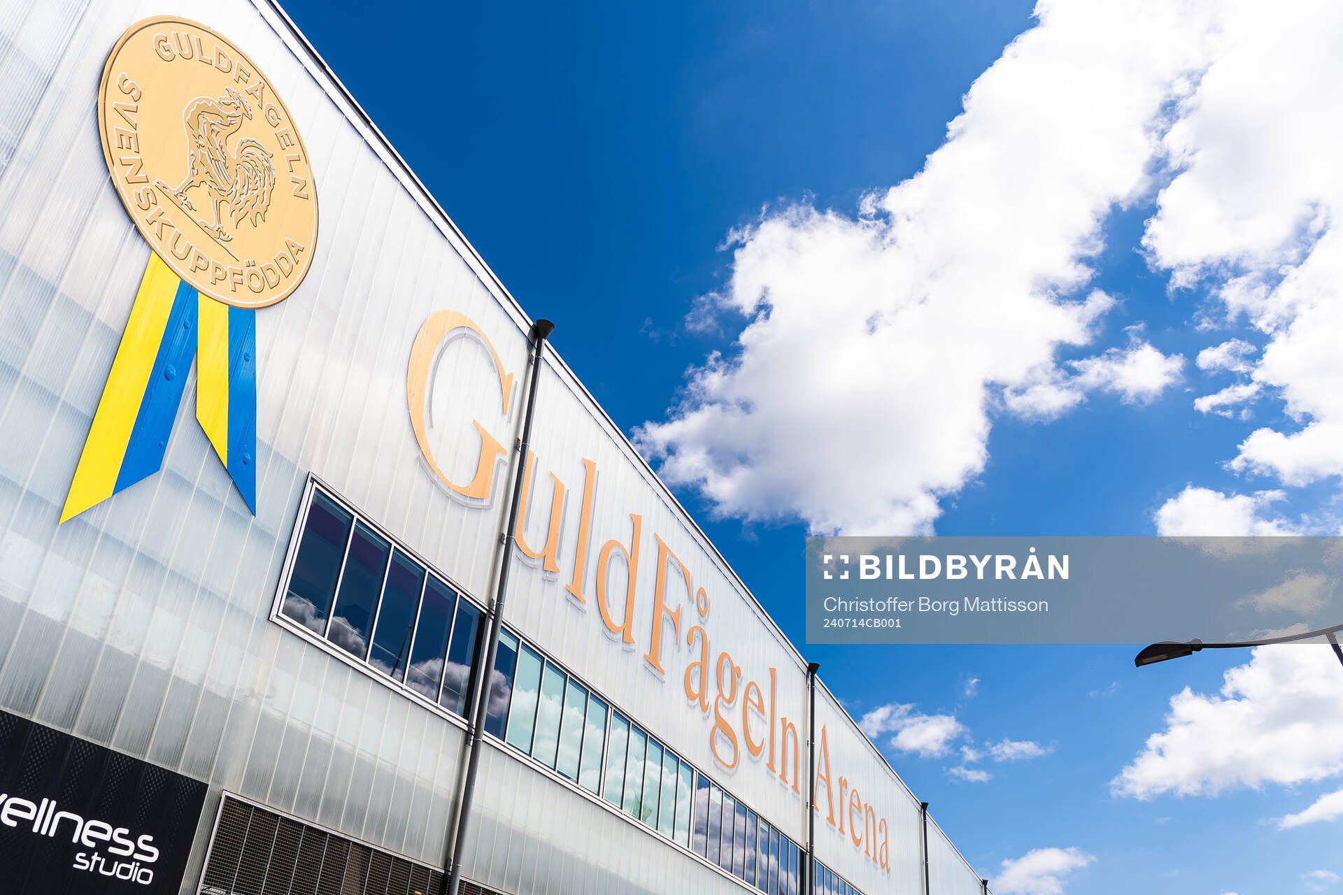 Guldfågeln Arena exteriör