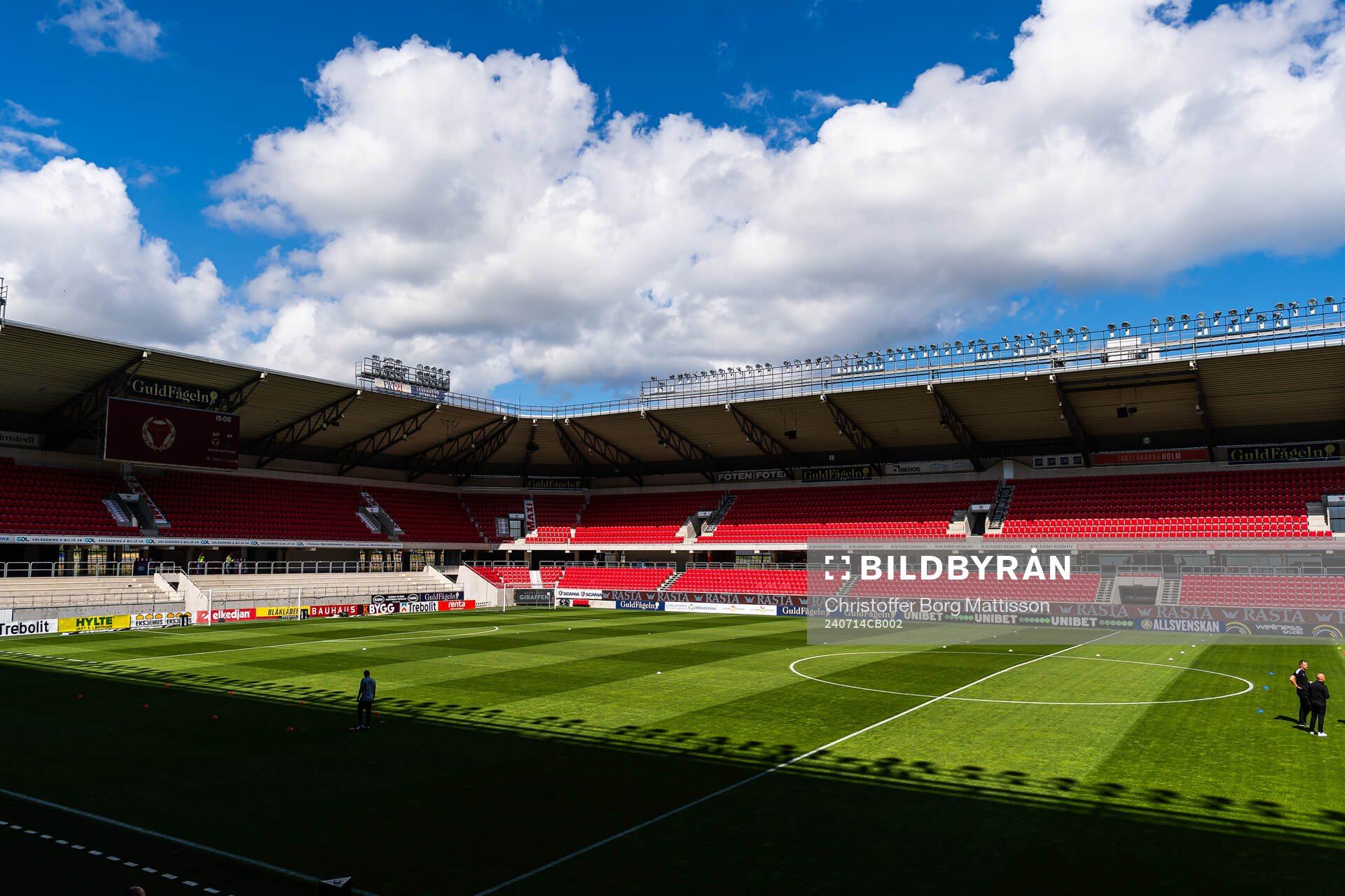Guldfågeln Arena interiör