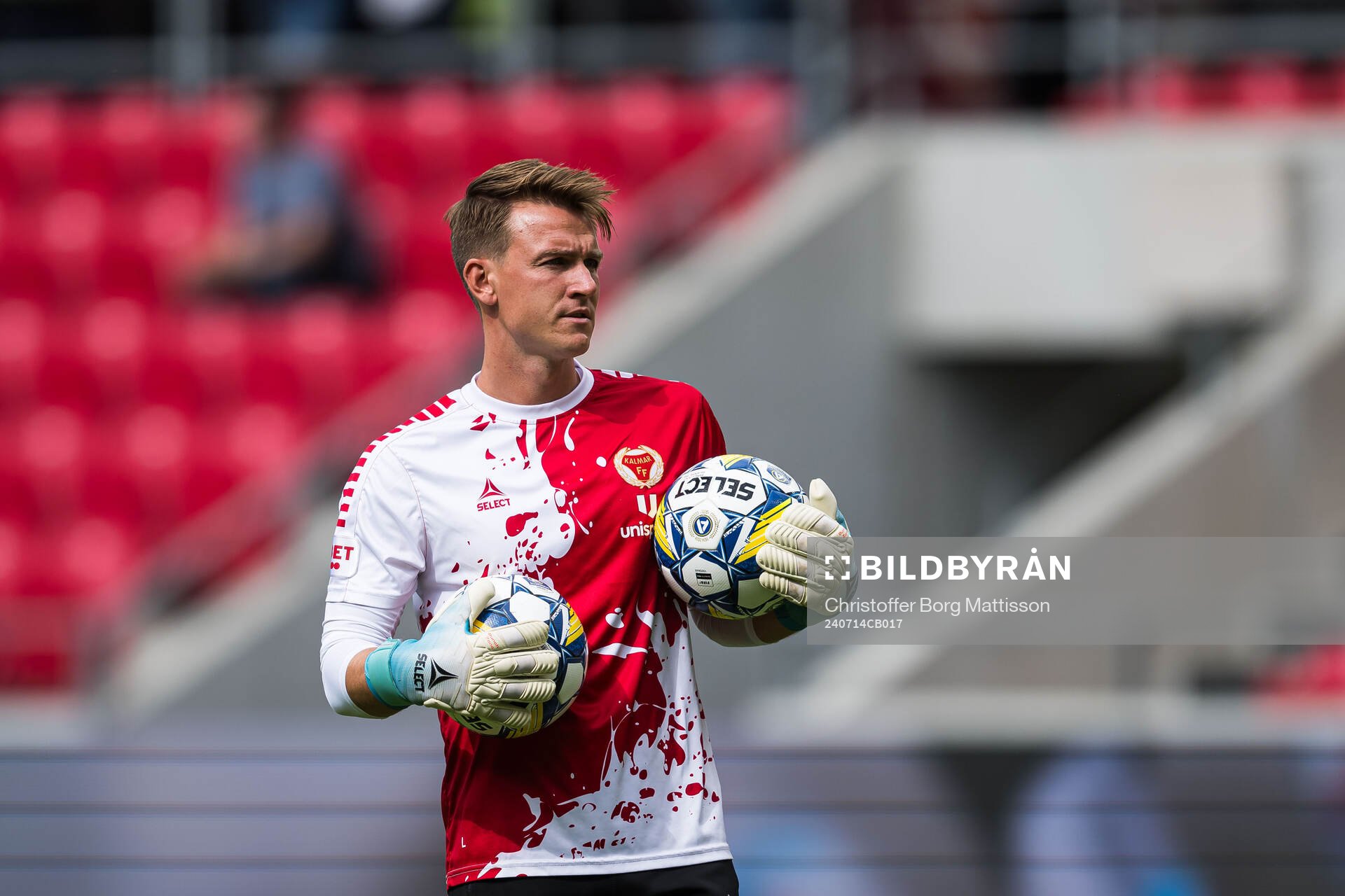 Kalmars målvakt Jakob Kindberg