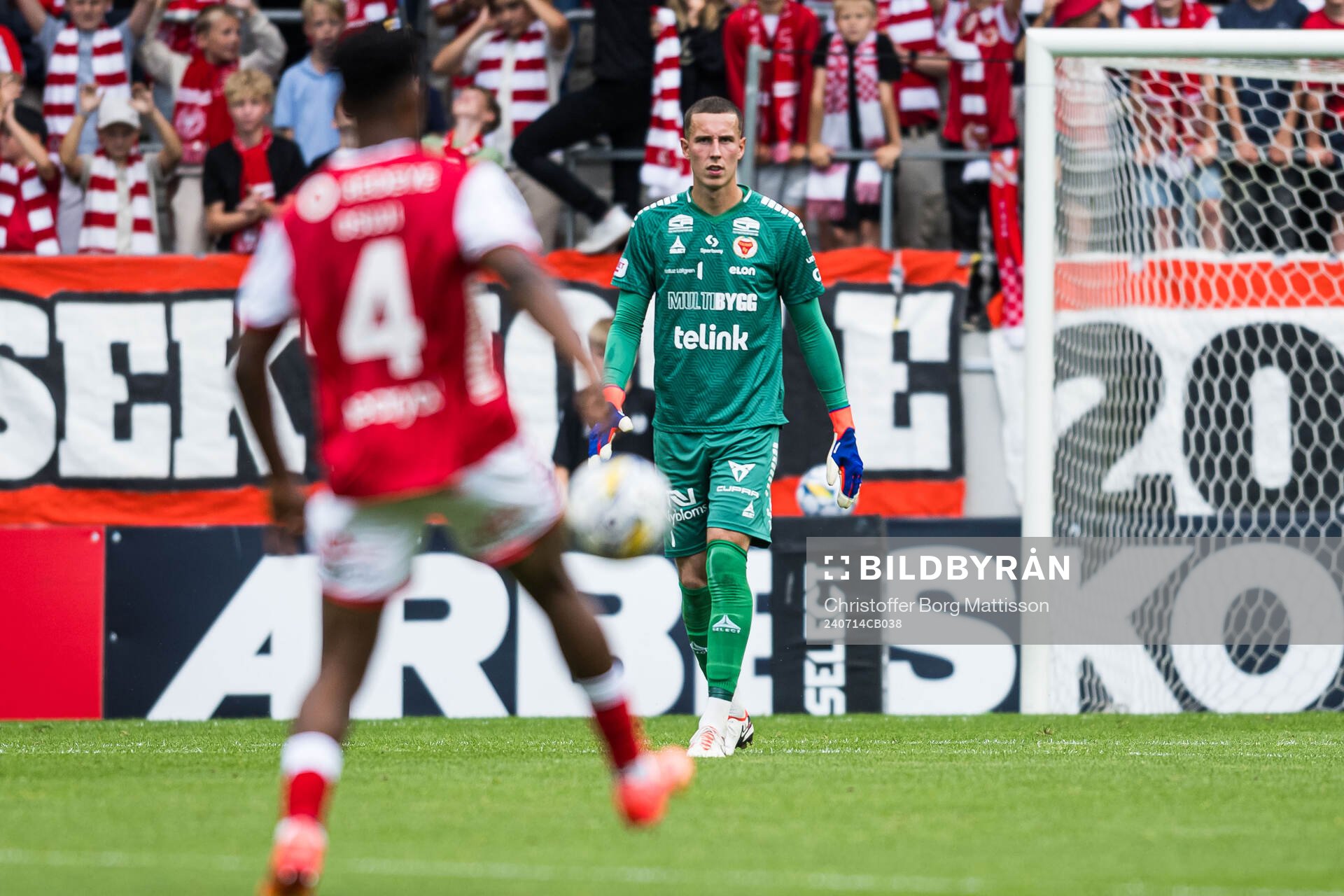 Kalmars målvakt Samuel Brolin