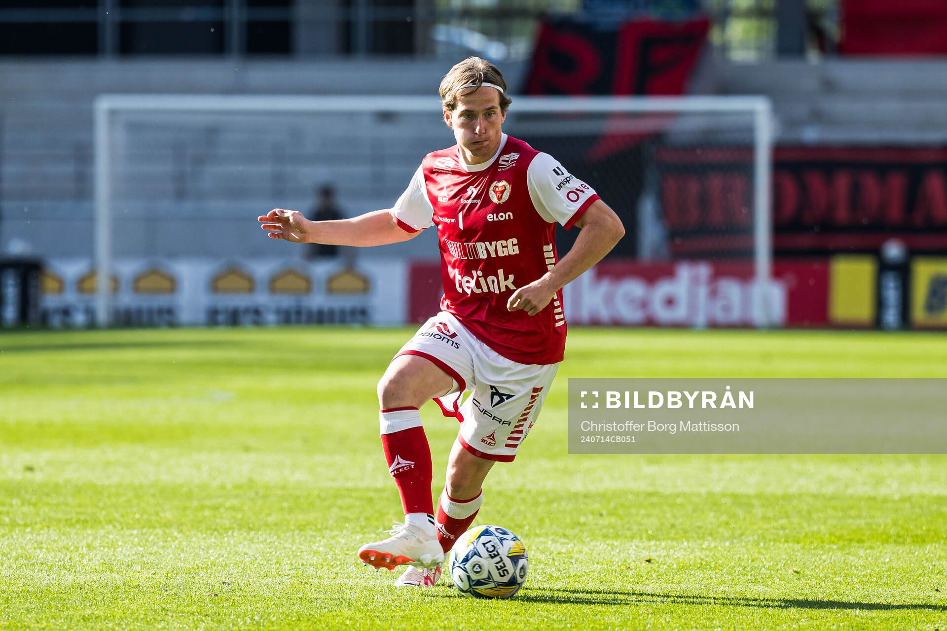 under fotbollsmatchen i Allsvenskan mellan Kalmar och